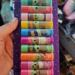 Star Wars Mandalorian Purple Lip Balm Set